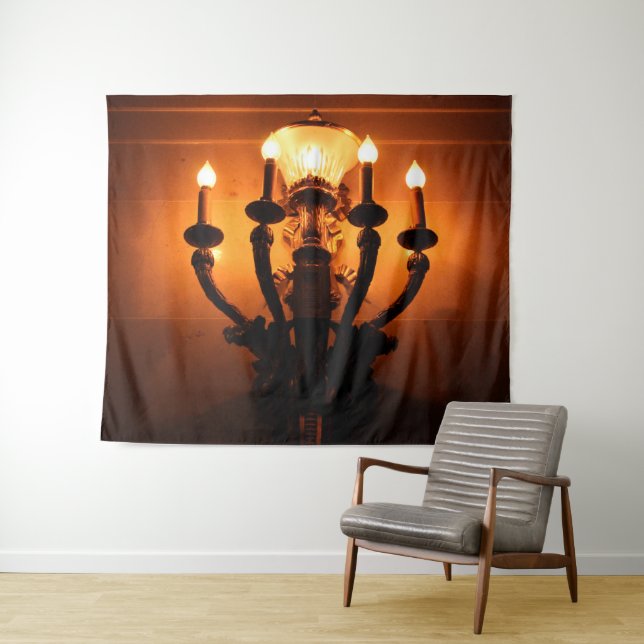 Tenture Wall Sconce Antique esthétique (En situation (horizontale))