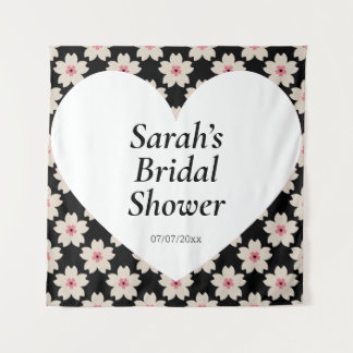 Tenture Wedding shower wall poster personalized