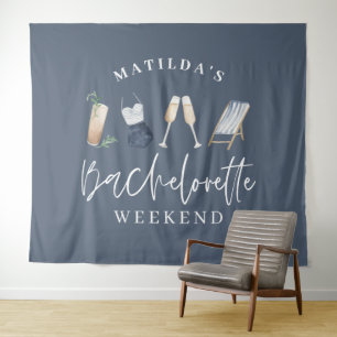 Tenture Week-end de bachelorette pour boissons modernes à 