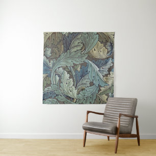Tenture William Morris Acanthus Sage Fleur Floral Botaniqu