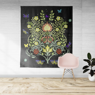 Tenture William Morris Fleurs Vintages