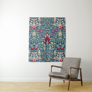 Tenture William Morris Snakeshead Fritillaire Floral Desig