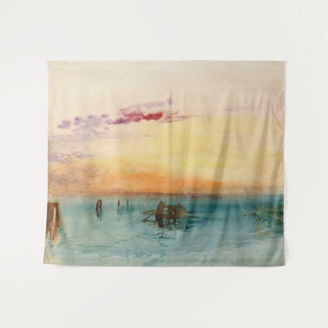 Tenture William Turner - La lagune près de Venise au couch (Devant (Horizontal))