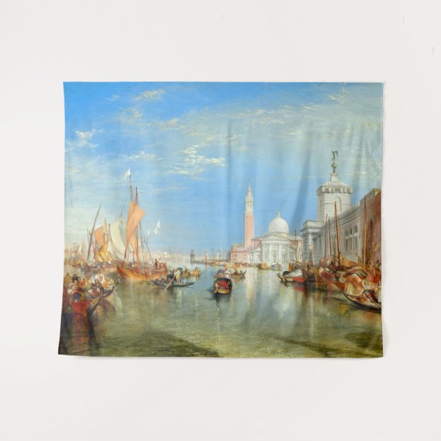 Tenture William Turner - Venise, le Dogana et San Giorgio (Devant (Horizontal))