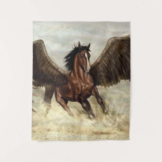 Tenture Winged Pegasus  (Devant)