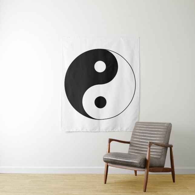 Tenture Yin Yang (En situation)