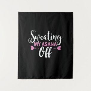 Tenture Yoga Lover   J'Aspirais Ma Asana