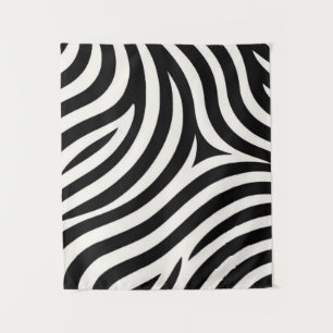 Tenture Zebra Stripes Impression moderne