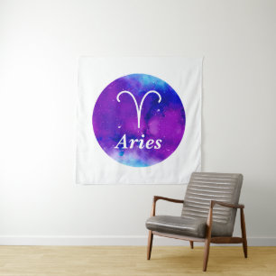 Tenture Zodiac Space Nebula Aries