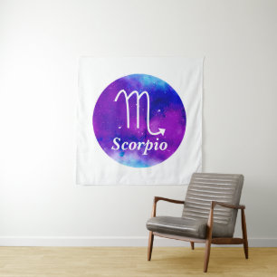 Tenture Zodiac Space Nebula Scorpio