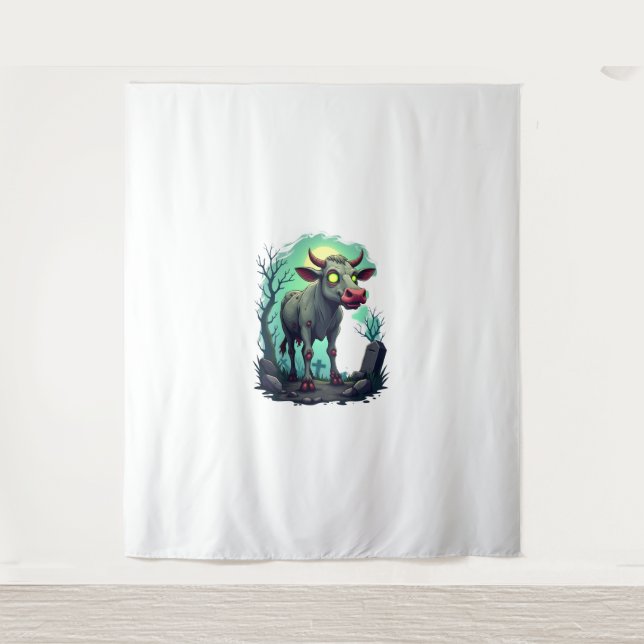 Tenture Zombie Cow Apocalypse (Devant)