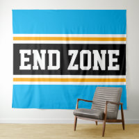 ZONE DE FIN amusant Ciel lumineux Bleu Noir Jaune 