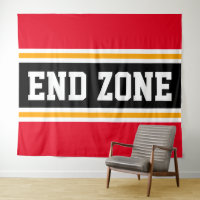 ZONE DE FIN Sportive Rouge clair Jaune noir rayure