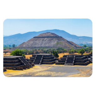 Teotihuacan Flexible Magnet