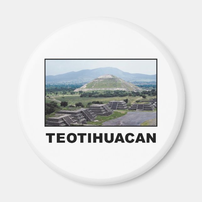 Teotihuacan Magnet (Front)
