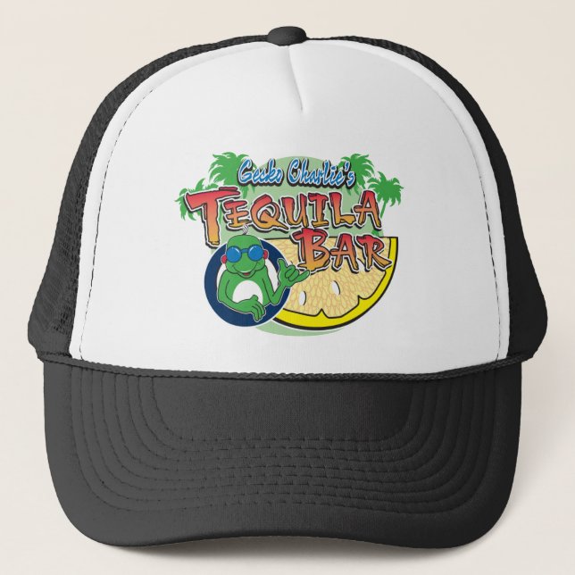 TEQ Bar LC BLACK Trucker Hat (Front)