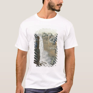 Tequendama Waterfall on the Bogota river, Colombia T-Shirt