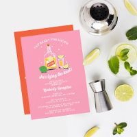 Tequila Bachelorette Party Invitation