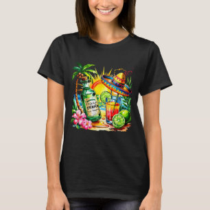 Tequila Cheaper More Than Therapy Tequila Drinking T-Shirt