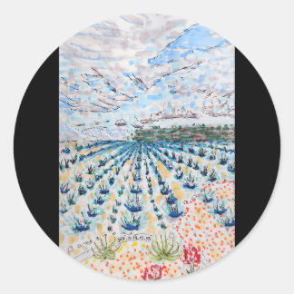 Tequila Classic Round Sticker