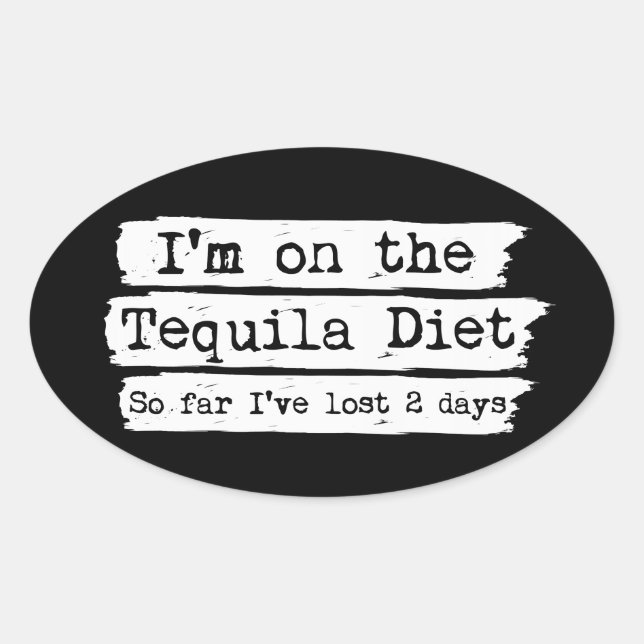 Tequila Diet Stickers (Front)