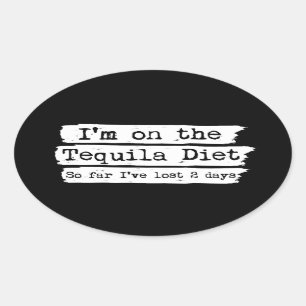 Tequila Diet Stickers