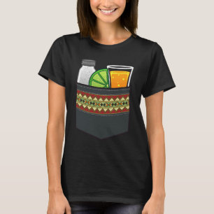 Tequila Drinker Men Women Cool Tequila Lime Salt T-Shirt