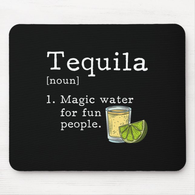 Tequila Lover Cinco De Mayo Mexican Party Gifts Me Mouse Pad (Front)