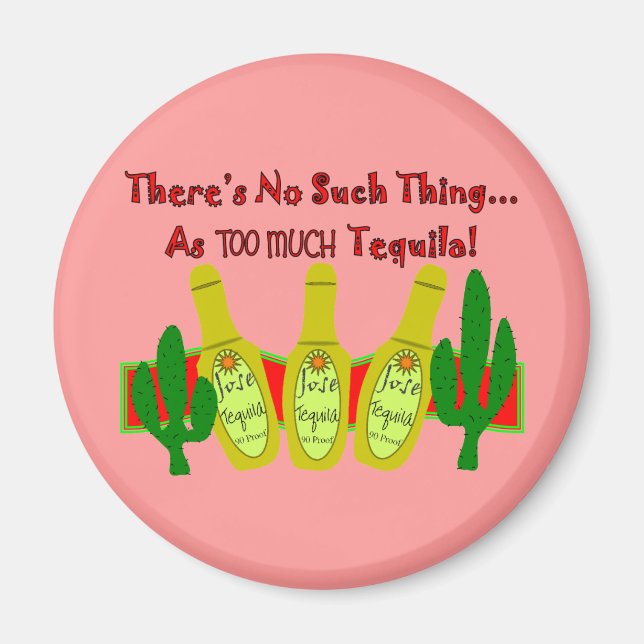 Tequila Lovers T-Shirts & Gifts Magnet (Front)