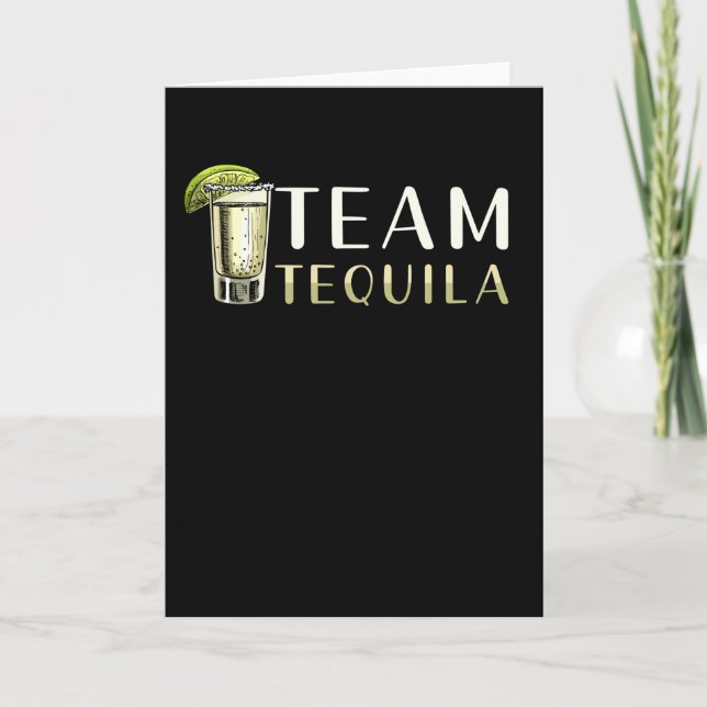 Tequila Party Team Card (Front)