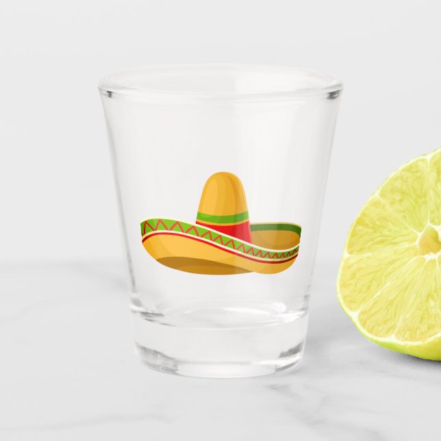 Tequila Shot Glass (Front)