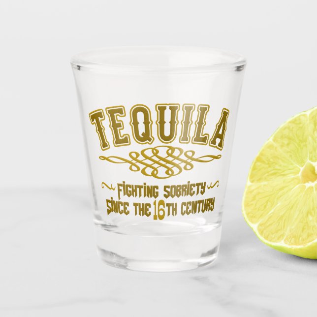 TEQUILA SHOT GLASS (Front)