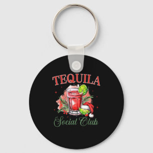 Tequila Social Club Tequila Tail Club Drinking Chr Keychain