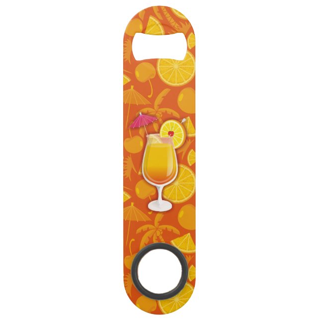 Tequila sunrise bar key (Front)