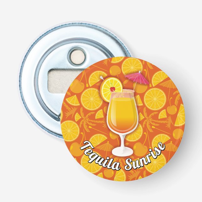 Tequila Sunrise Bottle Opener (Front)