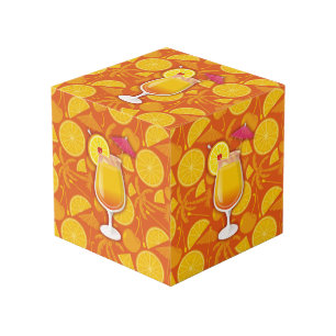 Tequila sunrise cube