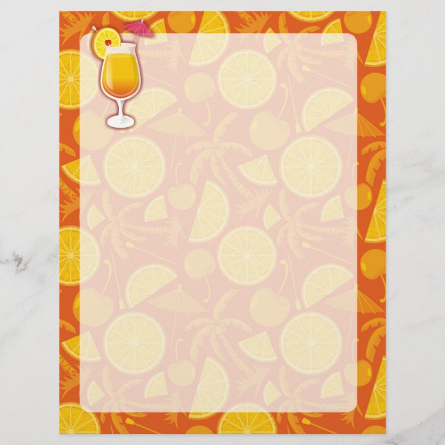 Tequila sunrise flyer (Front)