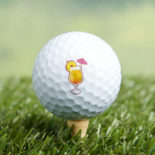 Tequila sunrise golf balls
