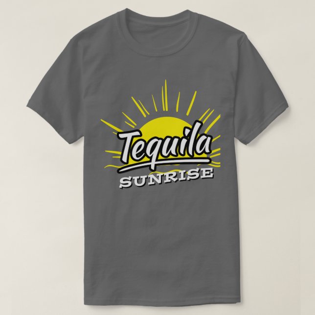 Tequila Sunrise Longwring T-Shirt (Design Front)