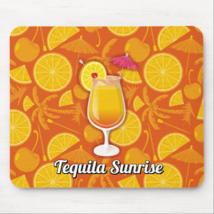 Tequila sunrise mouse pad