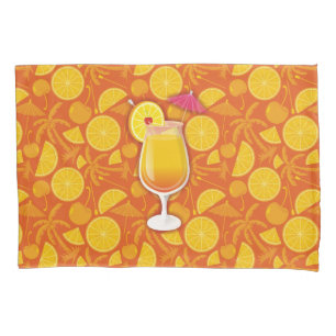 Tequila sunrise pillowcase