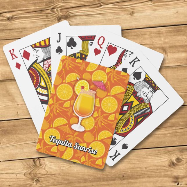 Tequila sunrise playing cards (Creator Uploaded)