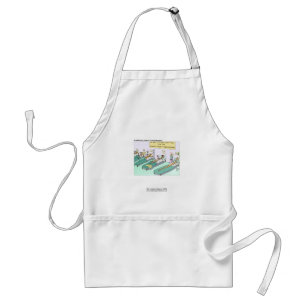 Tequila Worm Rehab Funny Cartoon Quality Apron