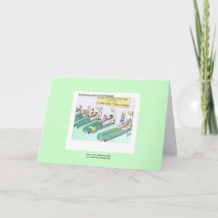 Tequila Worm Rehab Greeting Card