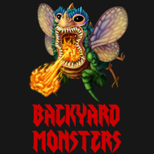 Backyard Monster T Shirts Shirt Designs Zazzle Ca