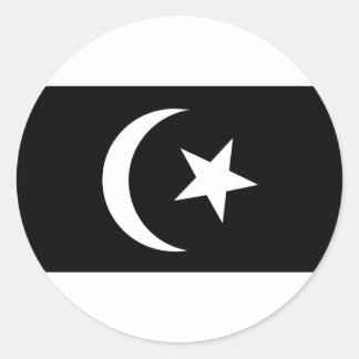 Terengganu, Malaysia Classic Round Sticker