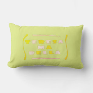 Teresa Bella made for her mixed colours Car F Lumbar Pillow
