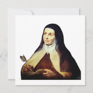 Teresa of Ávila by Rubens Holiday Card