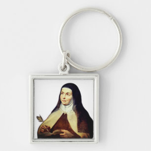 Teresa of Ávila by Rubens Keychain