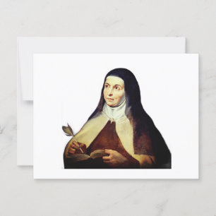 Teresa of Ávila by Rubens Postcard